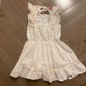 Neon dot BCBG girls toddler dress. Worn once!